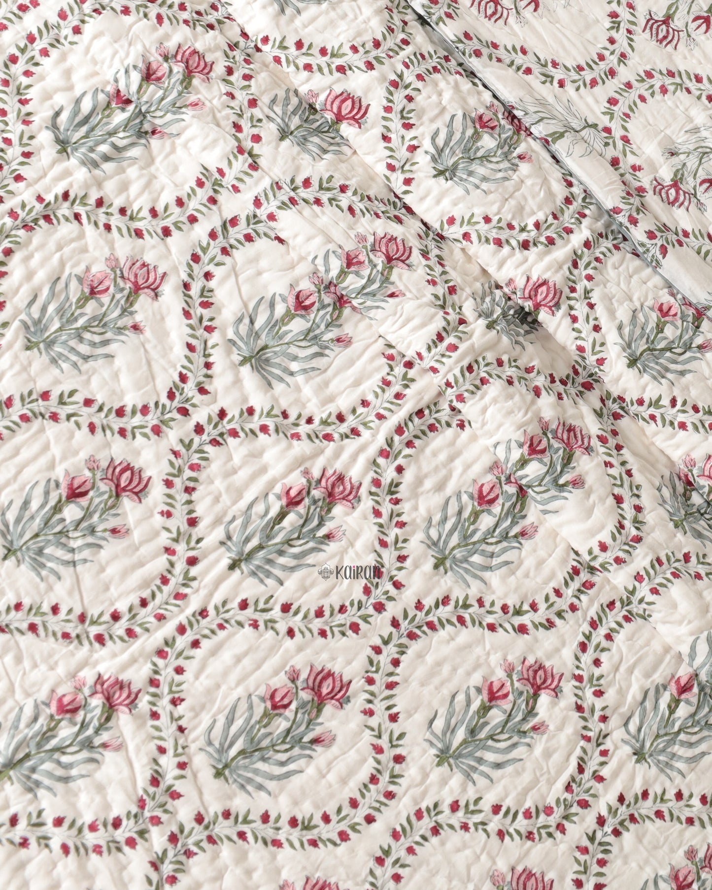 BANARAS HAND BLOCK PRINTED QUILT