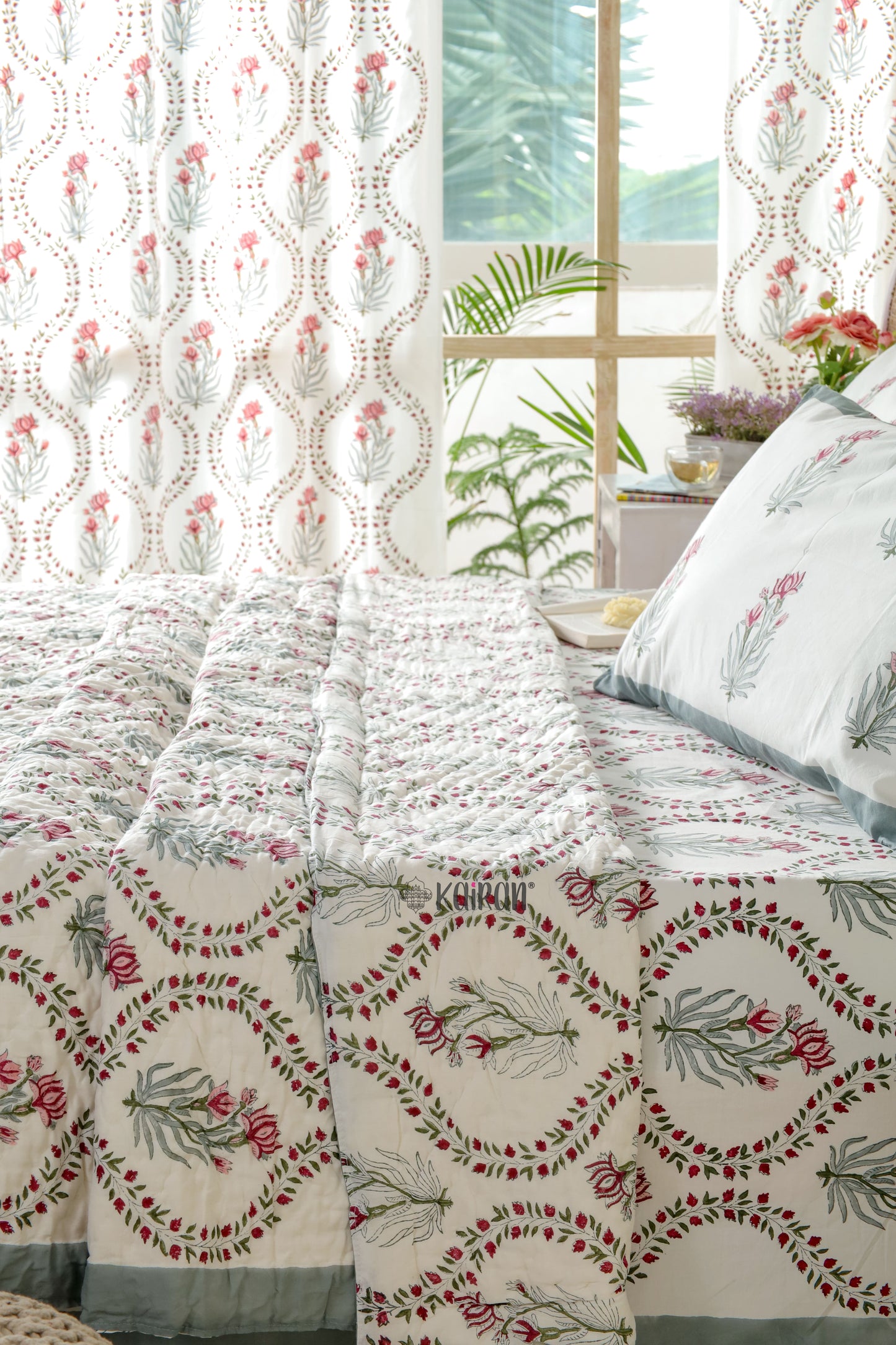 BANARAS HAND BLOCK PRINTED CURTAINS