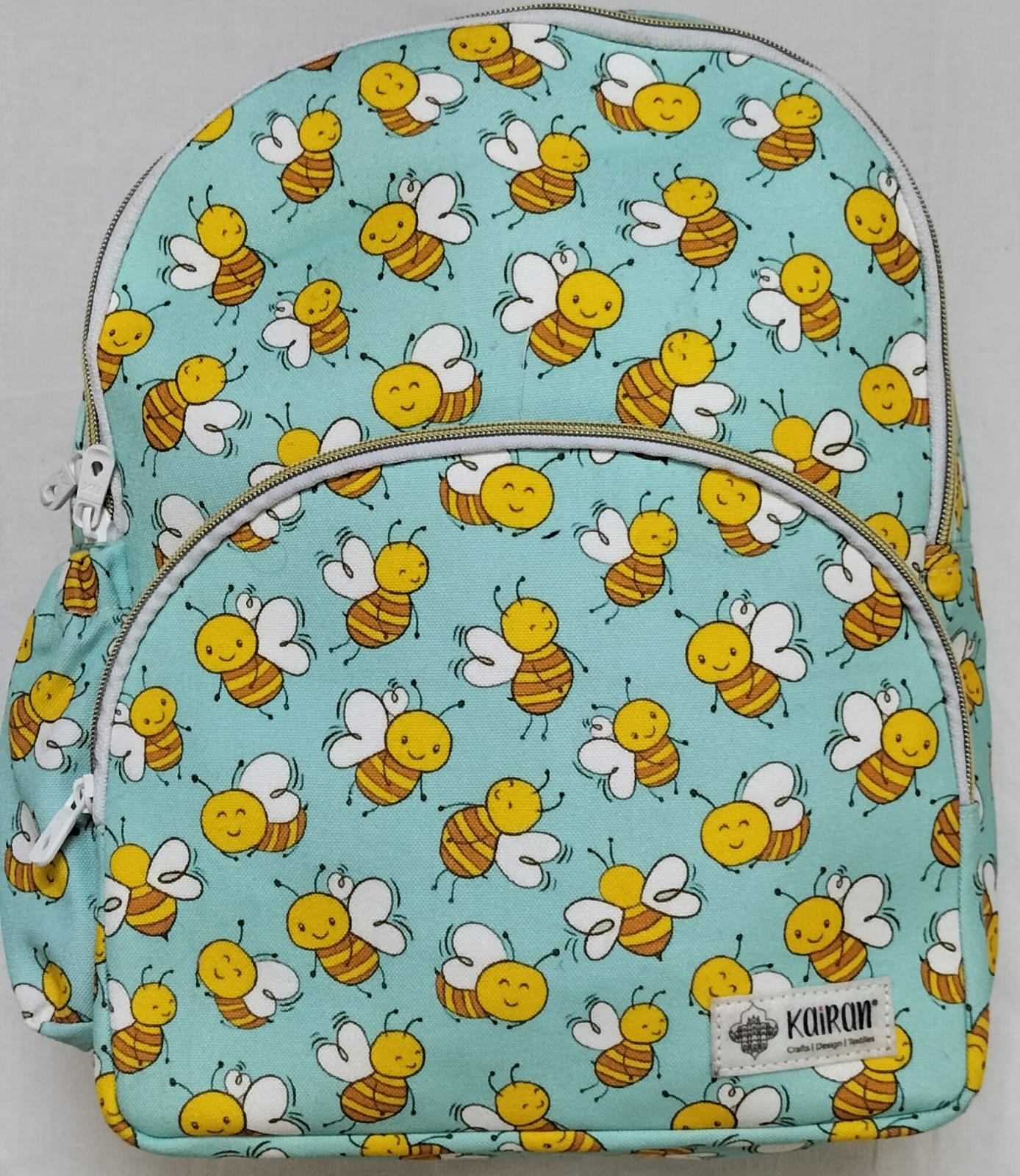 Backpack Honey Bees Print Personalized Bag