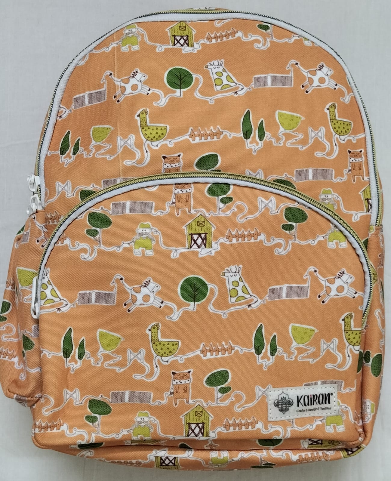 Backpack Old MacDonald Print Personalized Bag