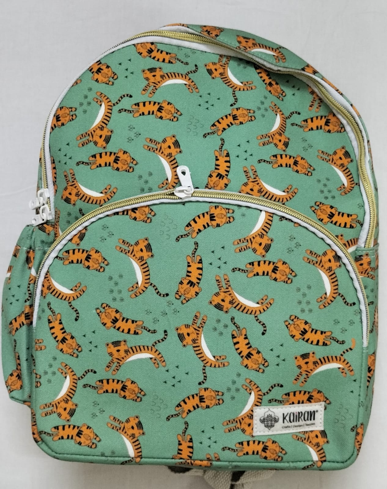 Backpack Little Tiger Print Personalized Bag