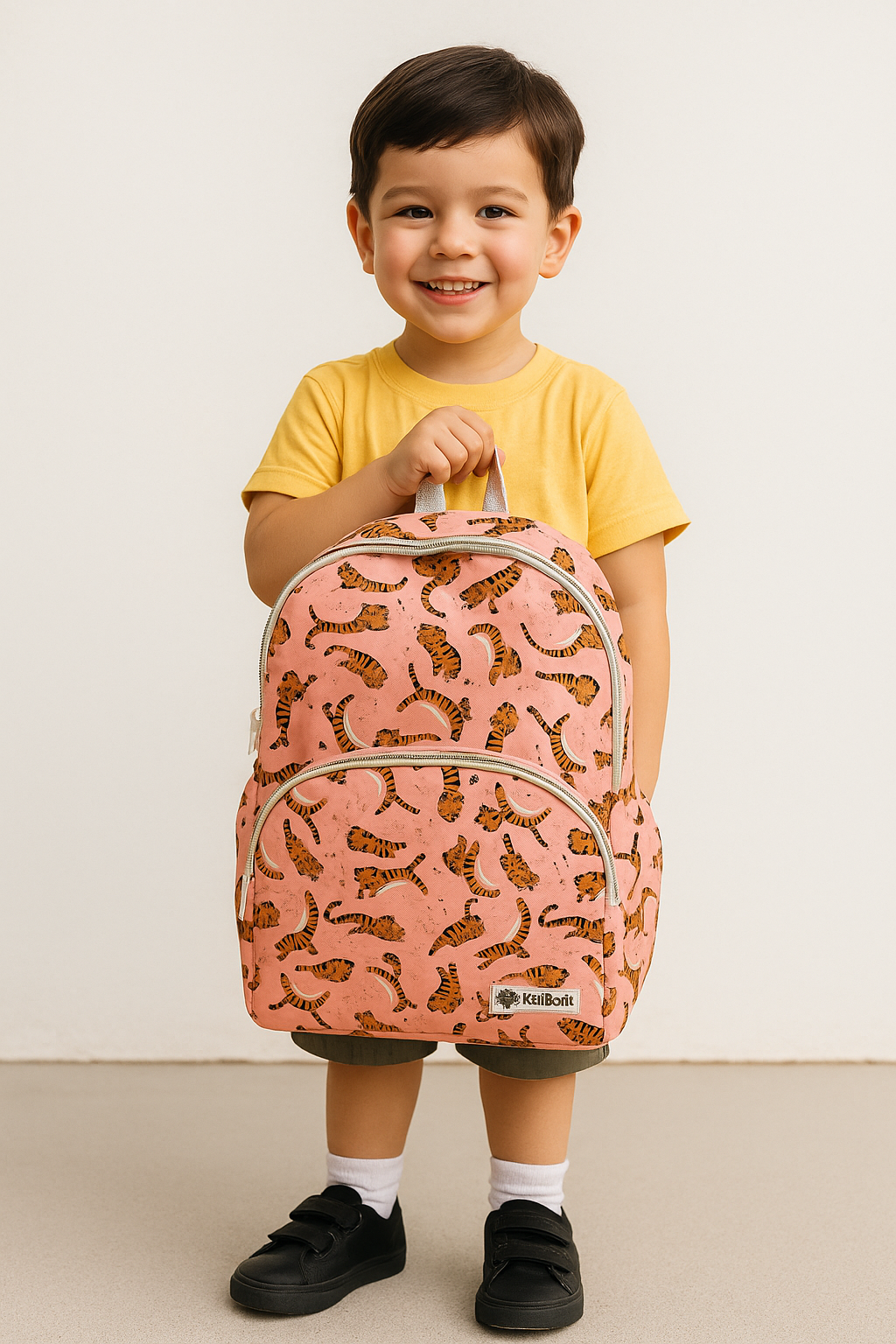 Backpack Little Tigress Print Personalized Bag
