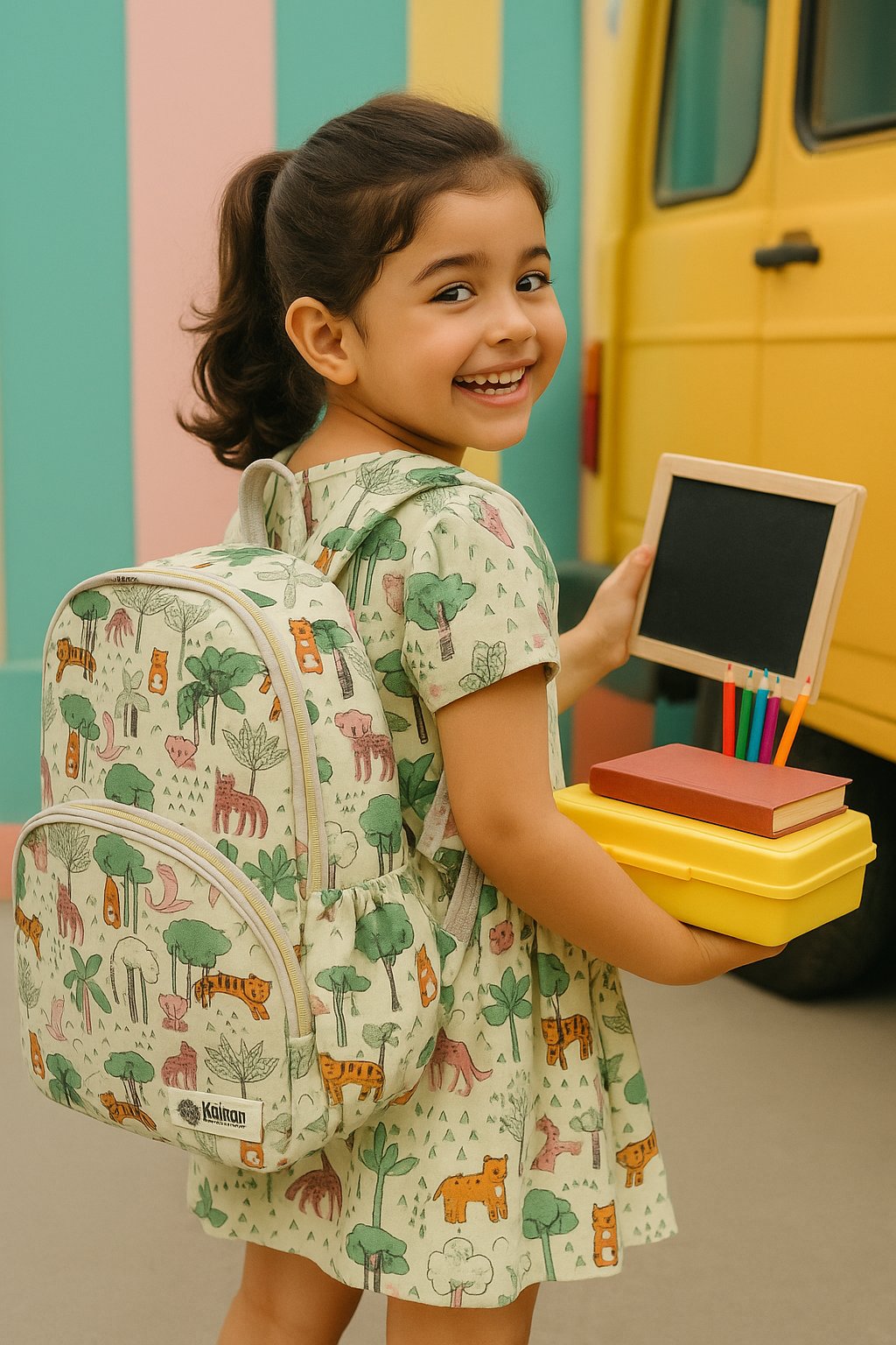 Backpack Jungle Book Print Personalized Bag