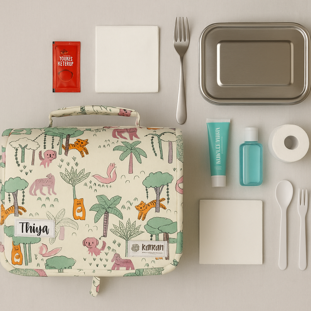 Lunch Bag Jungle Book Print Personalized Bag