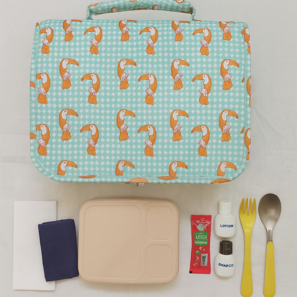 Lunch Bag Toucan Print Personalized Bag
