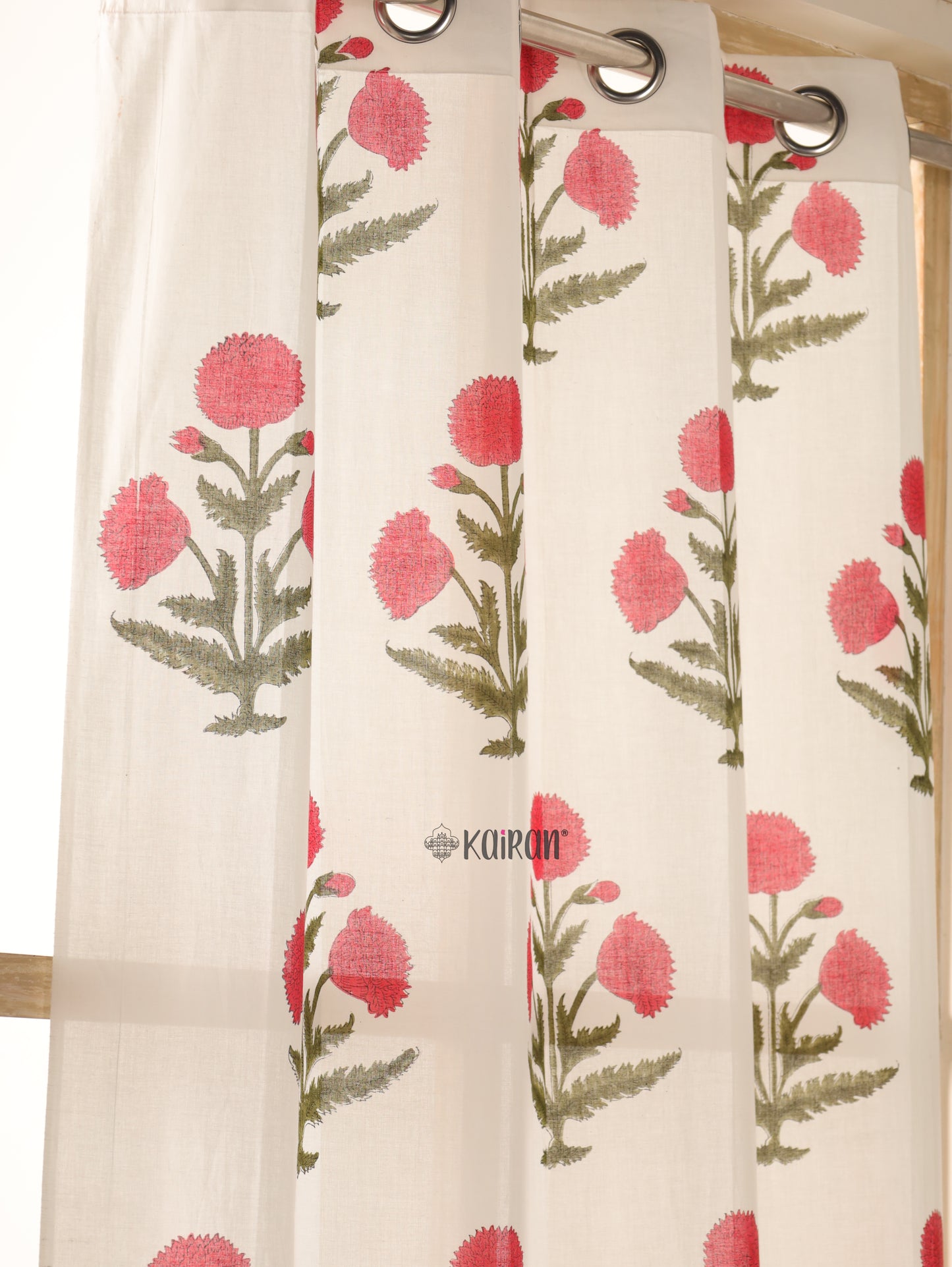 GULMARG HAND BLOCK PRINTED CURTAINS