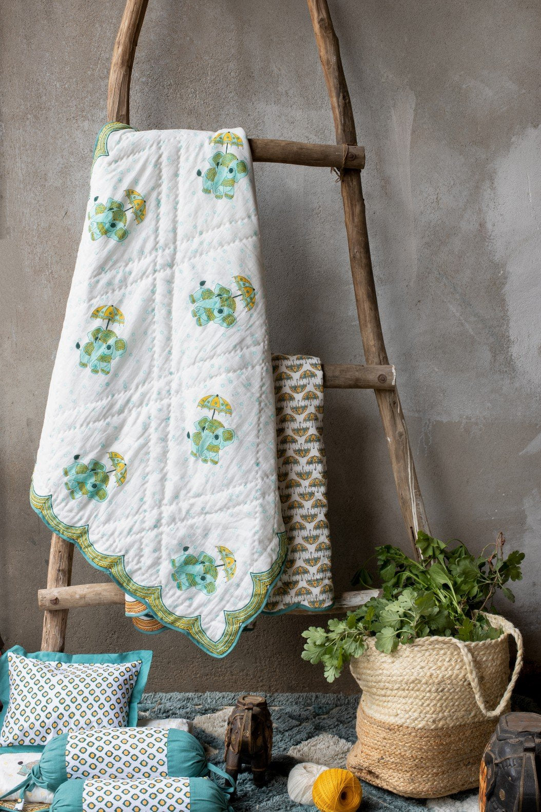 The Majestic Gaja Reversible Quilt