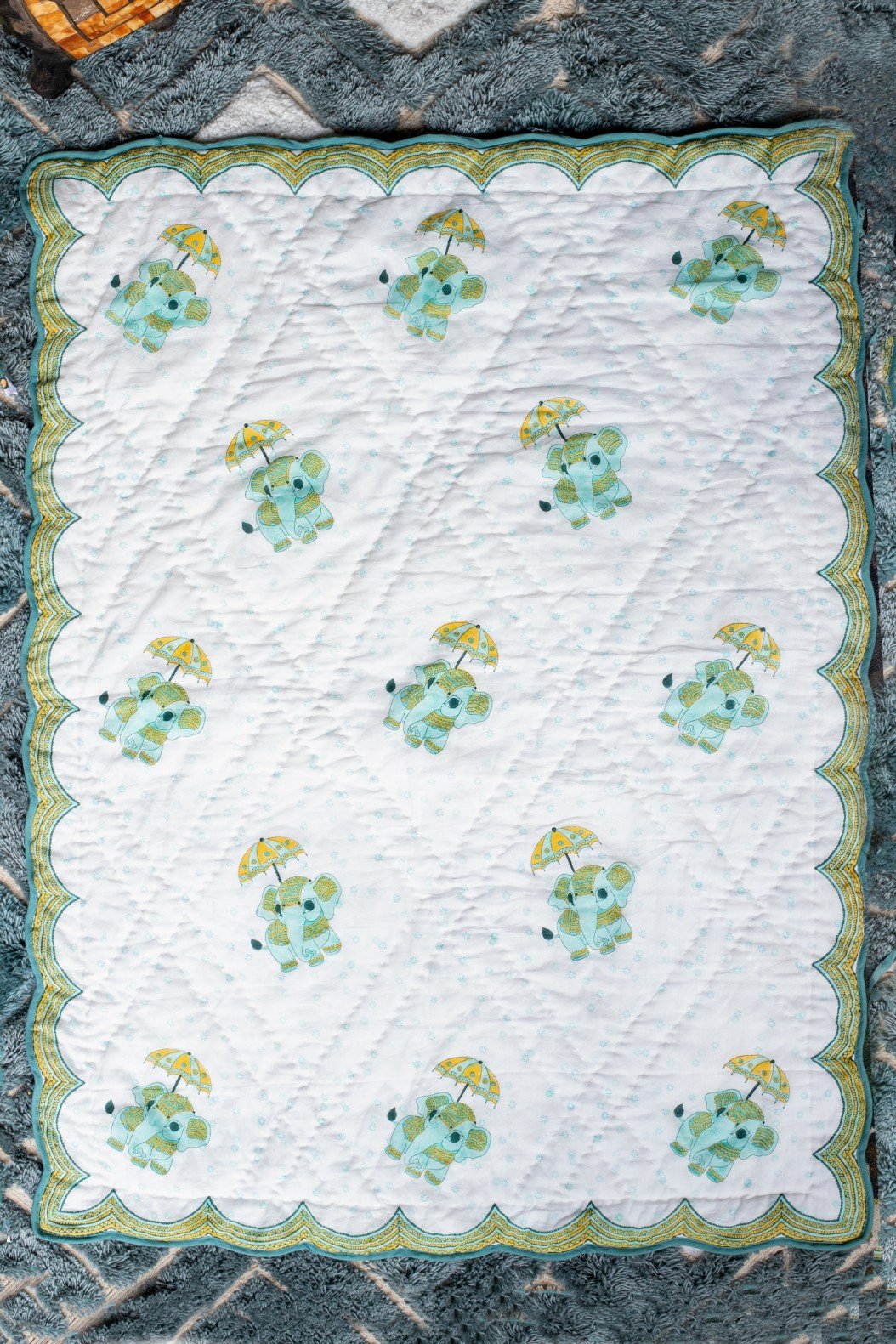 The Majestic Gaja Reversible Quilt