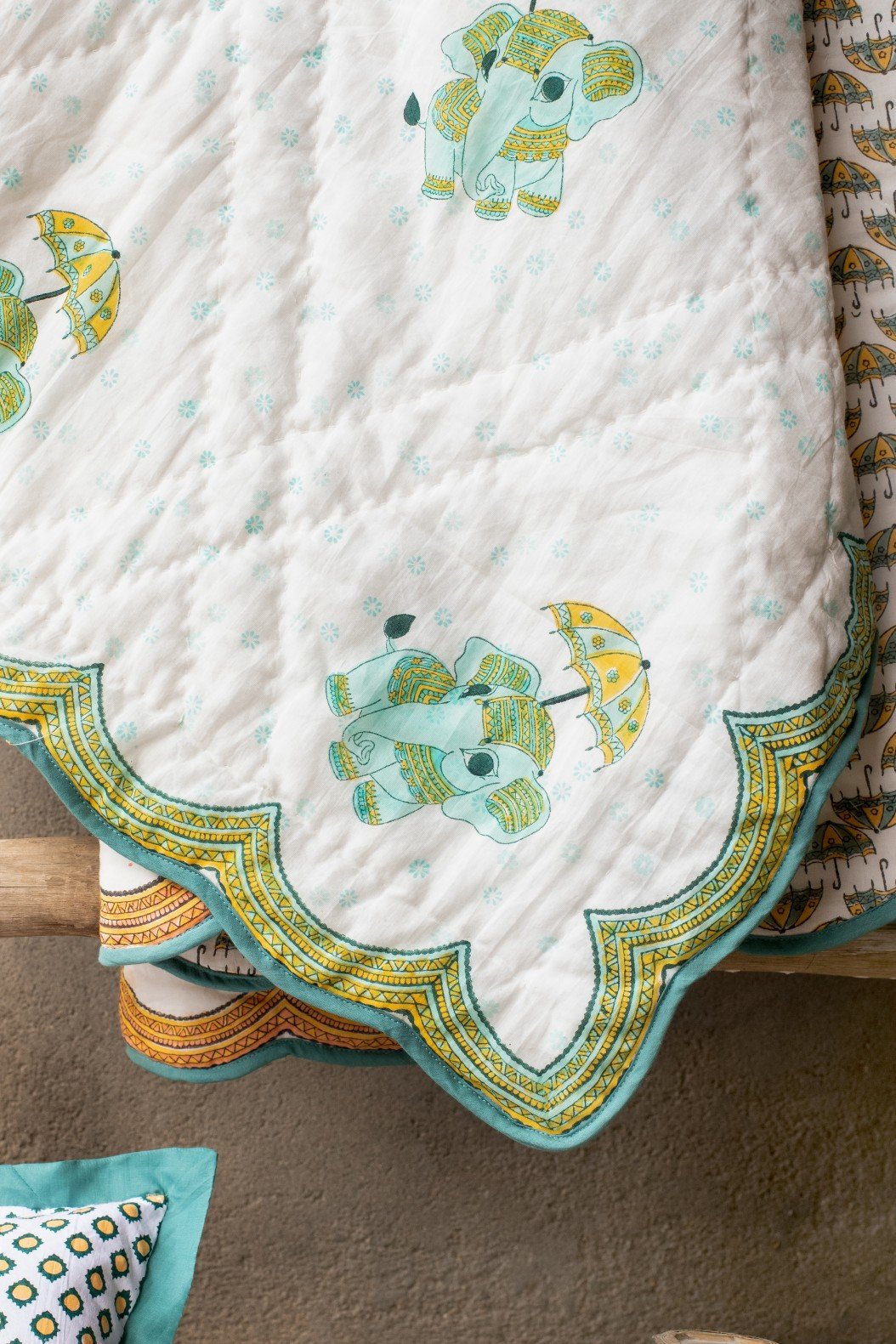 The Majestic Gaja Reversible Quilt