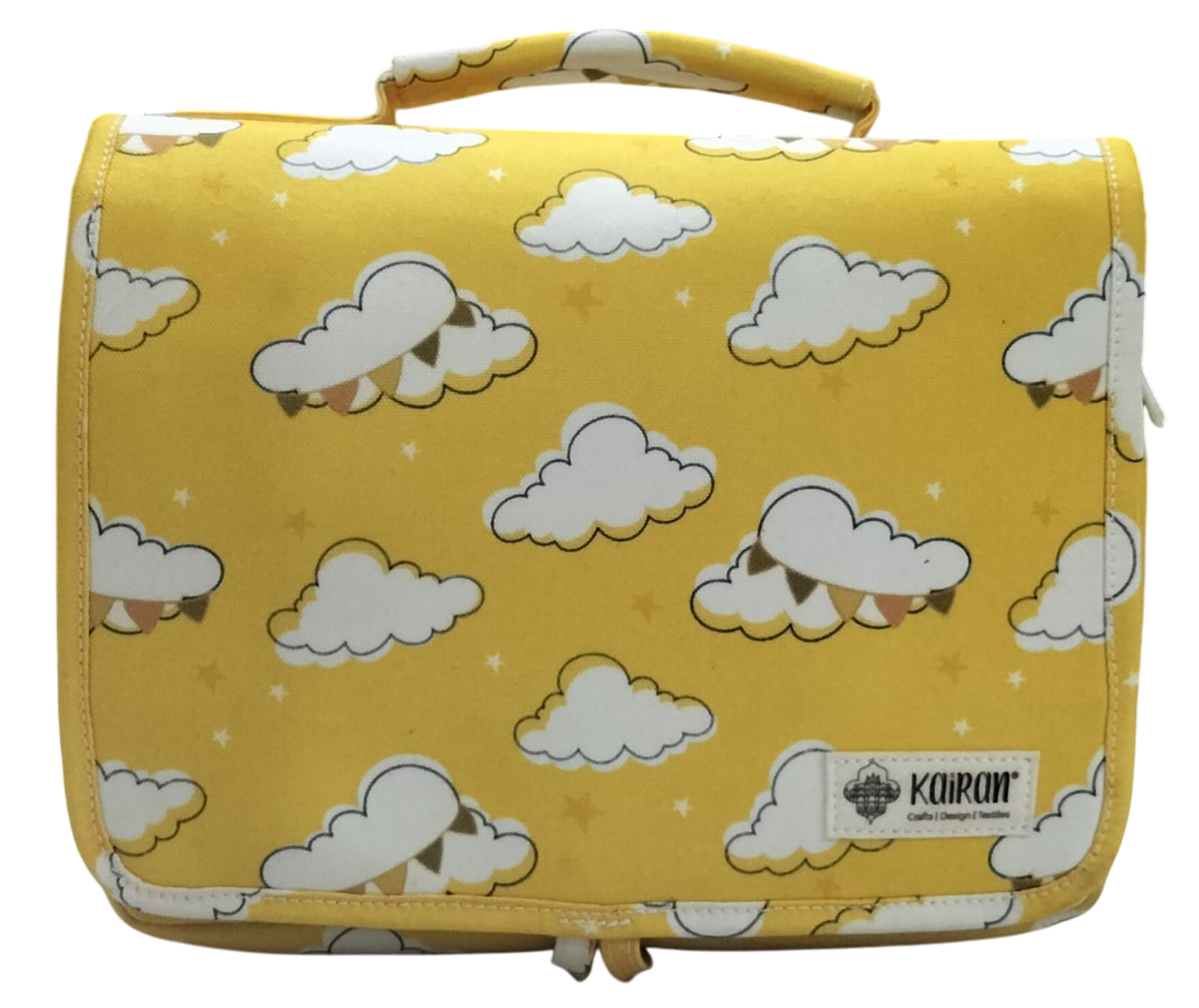 Lunch Bag Clouds Print Personalized Bag