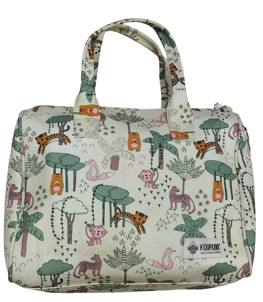 Mini Duffle/Diaper Jungle Book print Personalised Bag