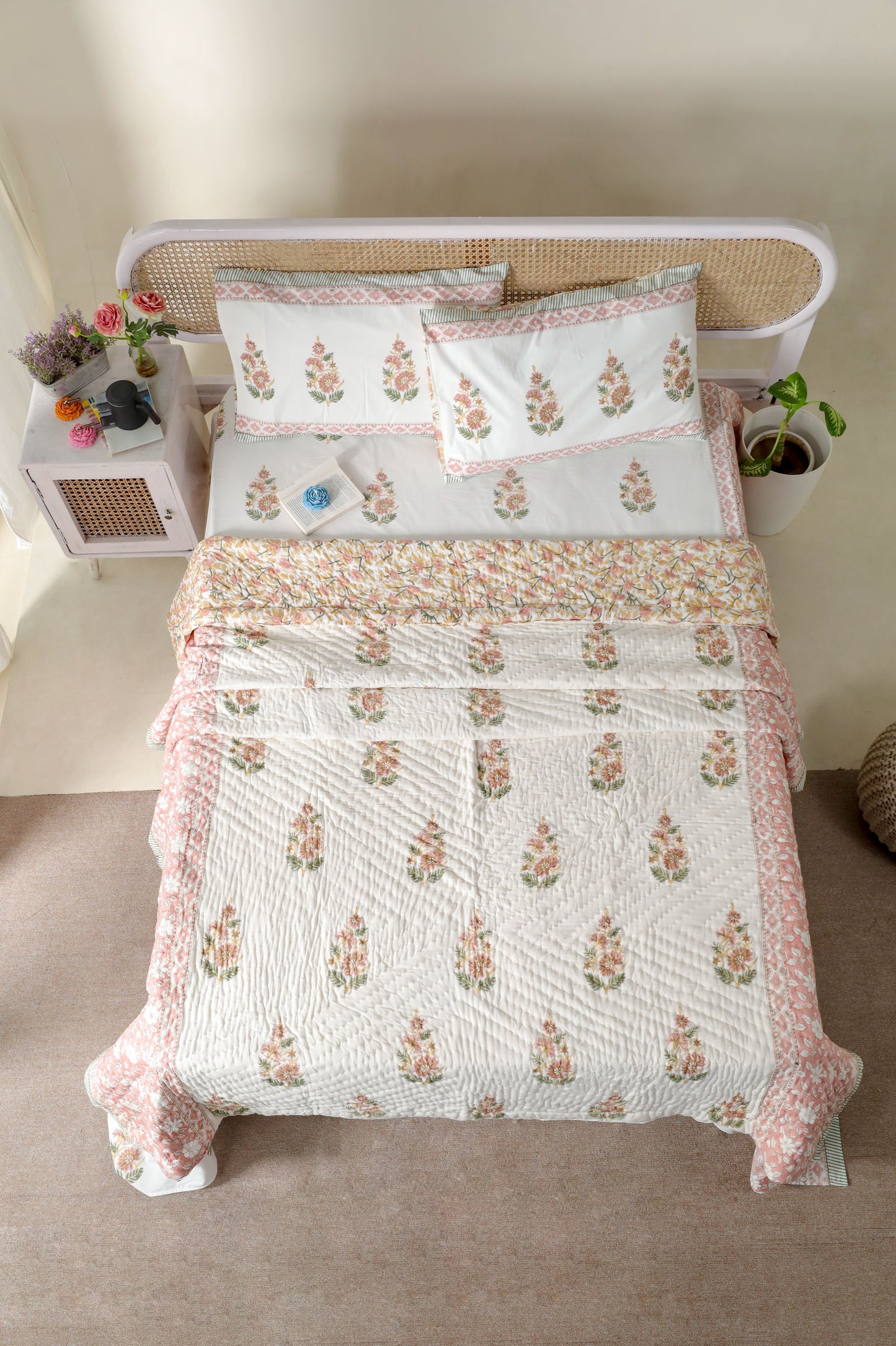 MYSORE HAND BLOCK PRINTED CURTAINS