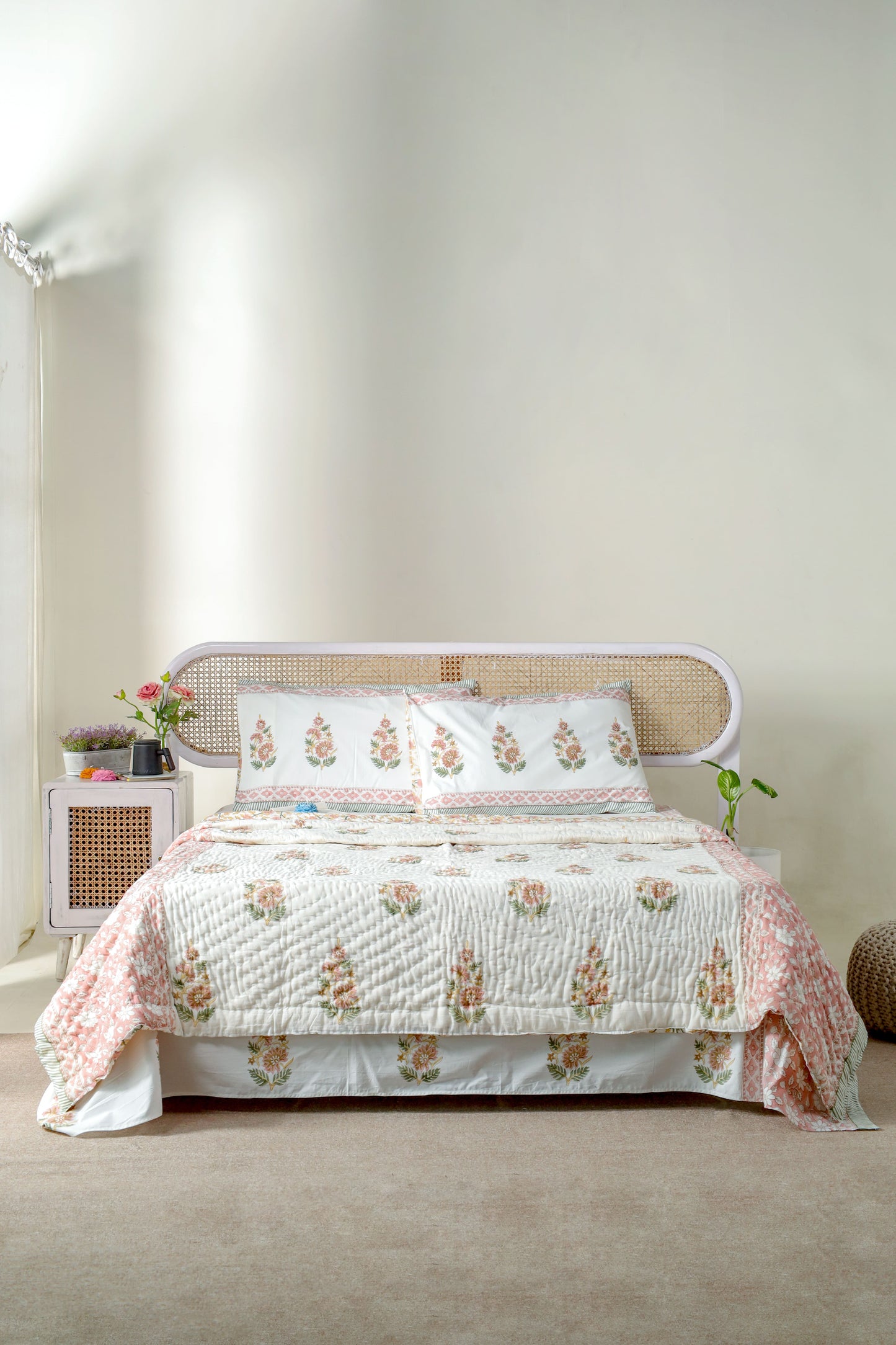 MYSORE HAND BLOCK PRINTED CURTAINS