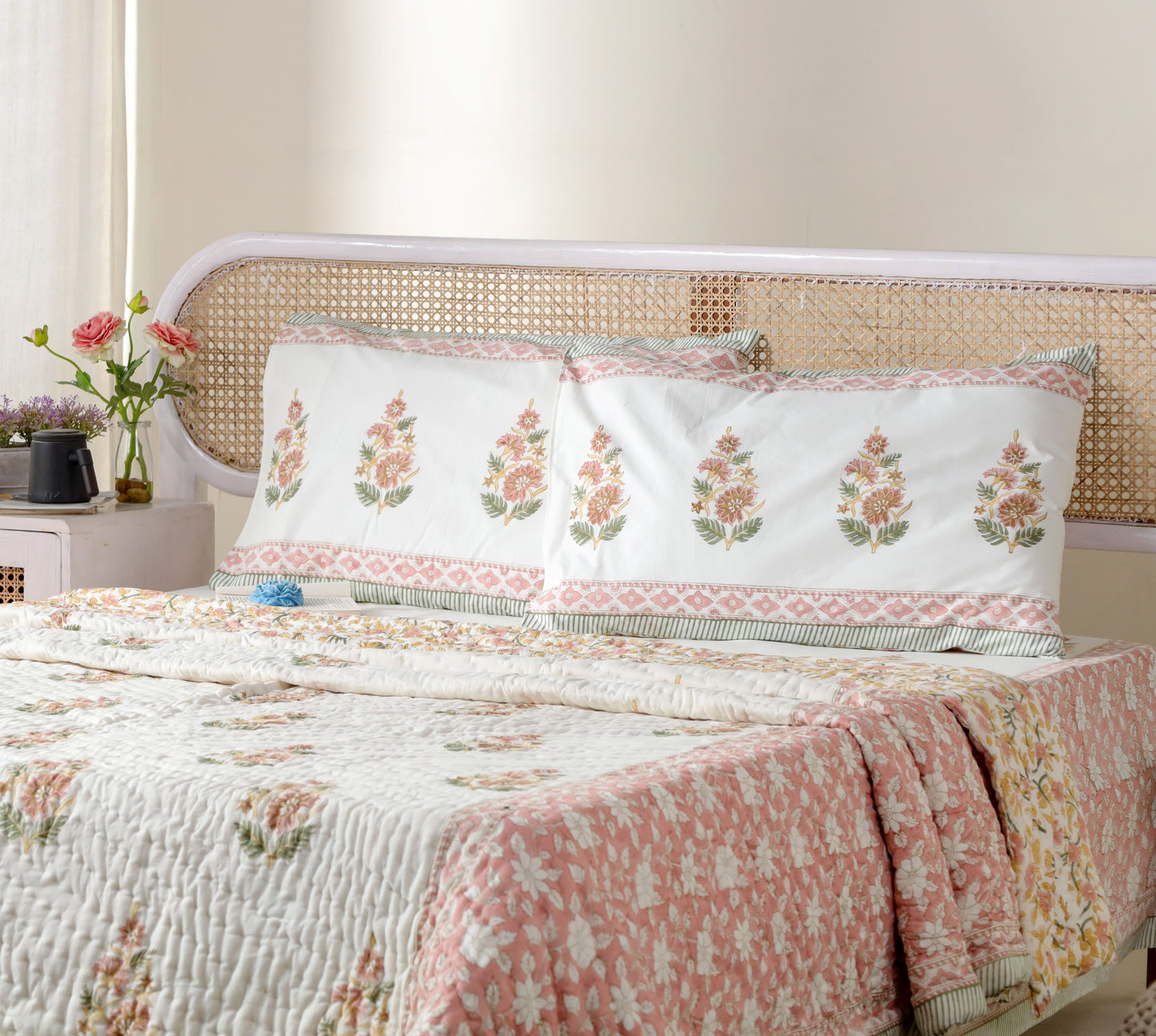 MYSORE HAND BLOCK PRINTED CURTAINS