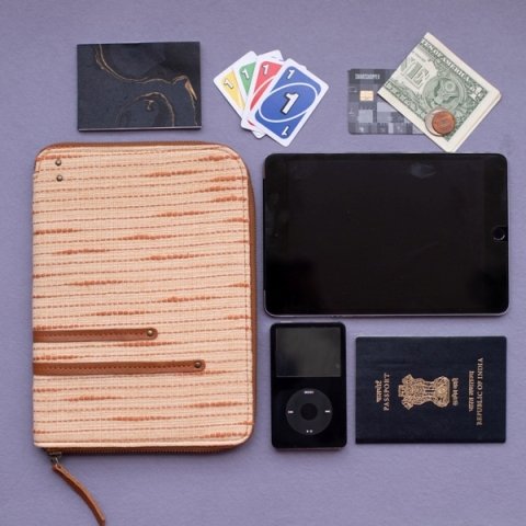 Khadi Handcrafted - Meraki Travel wallet