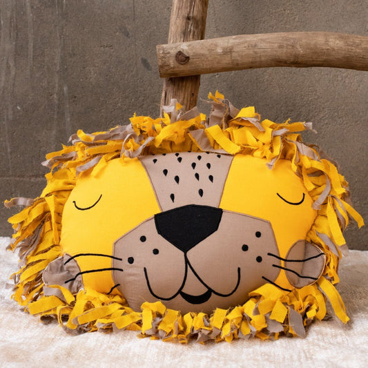 The Roaring Prince - Mighty Lion Shape Pillow