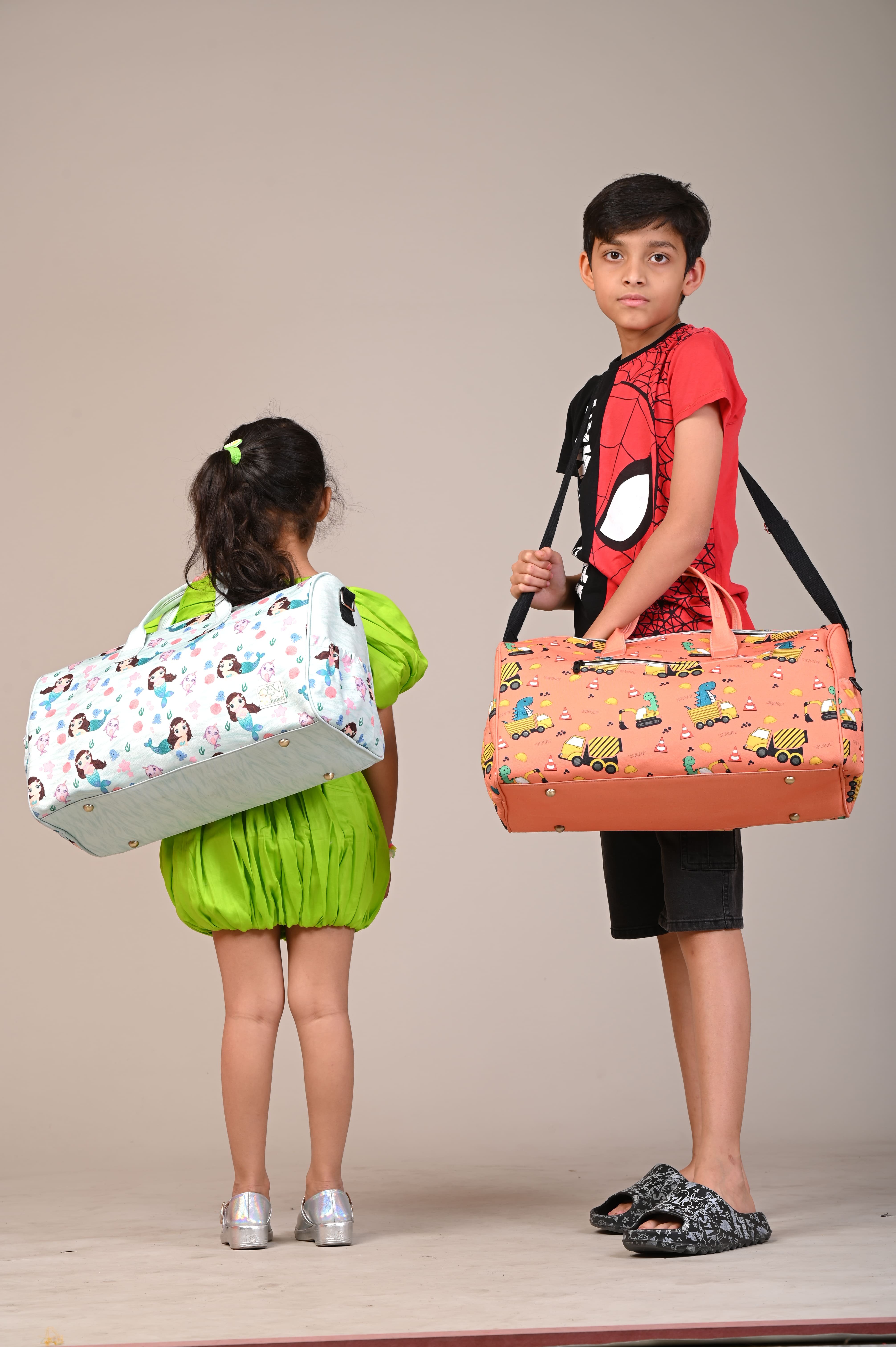 Junior Little Explorers Personalised Duffle Bag