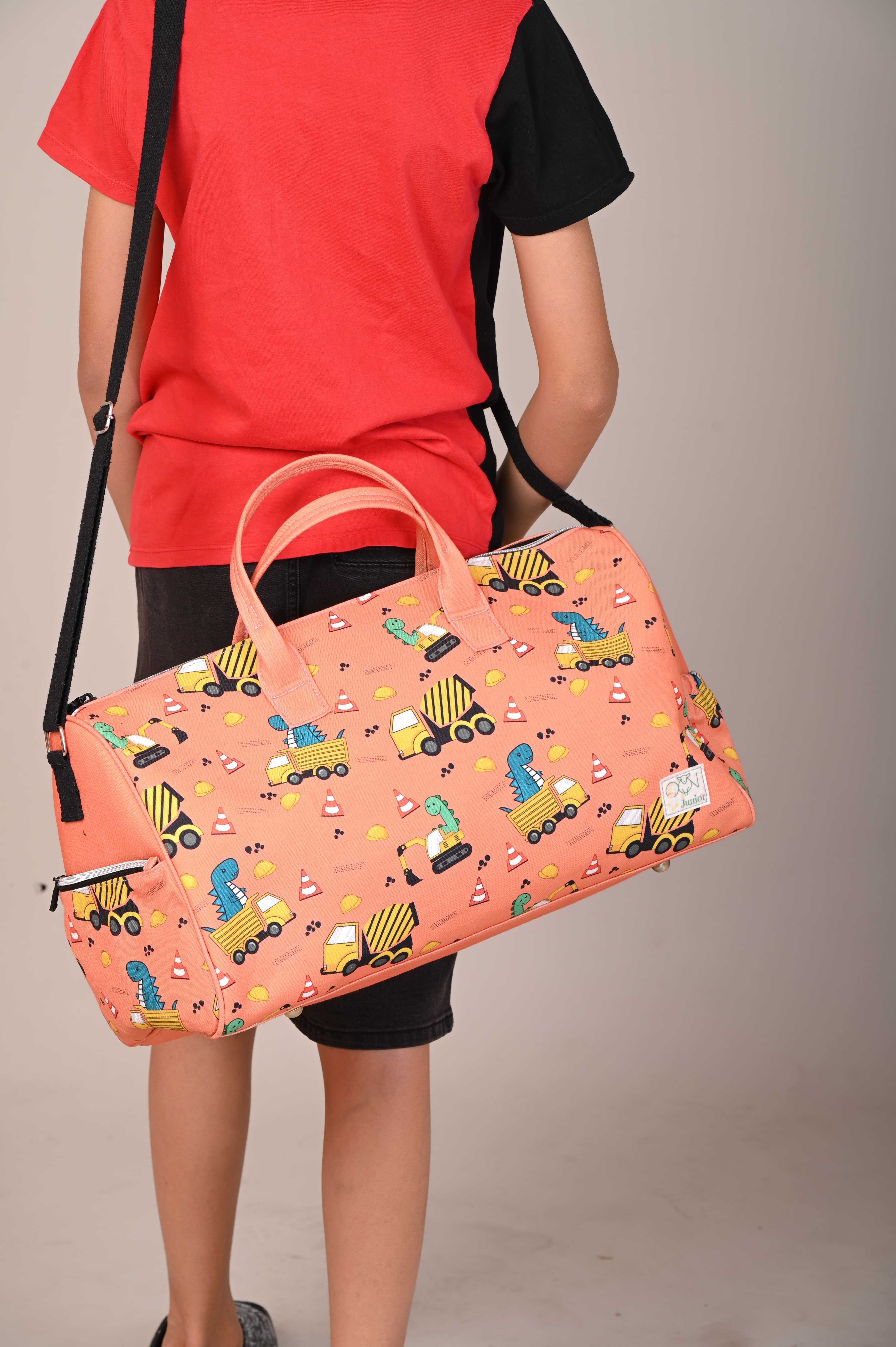 Junior Little Explorers Personalised Duffle Bag