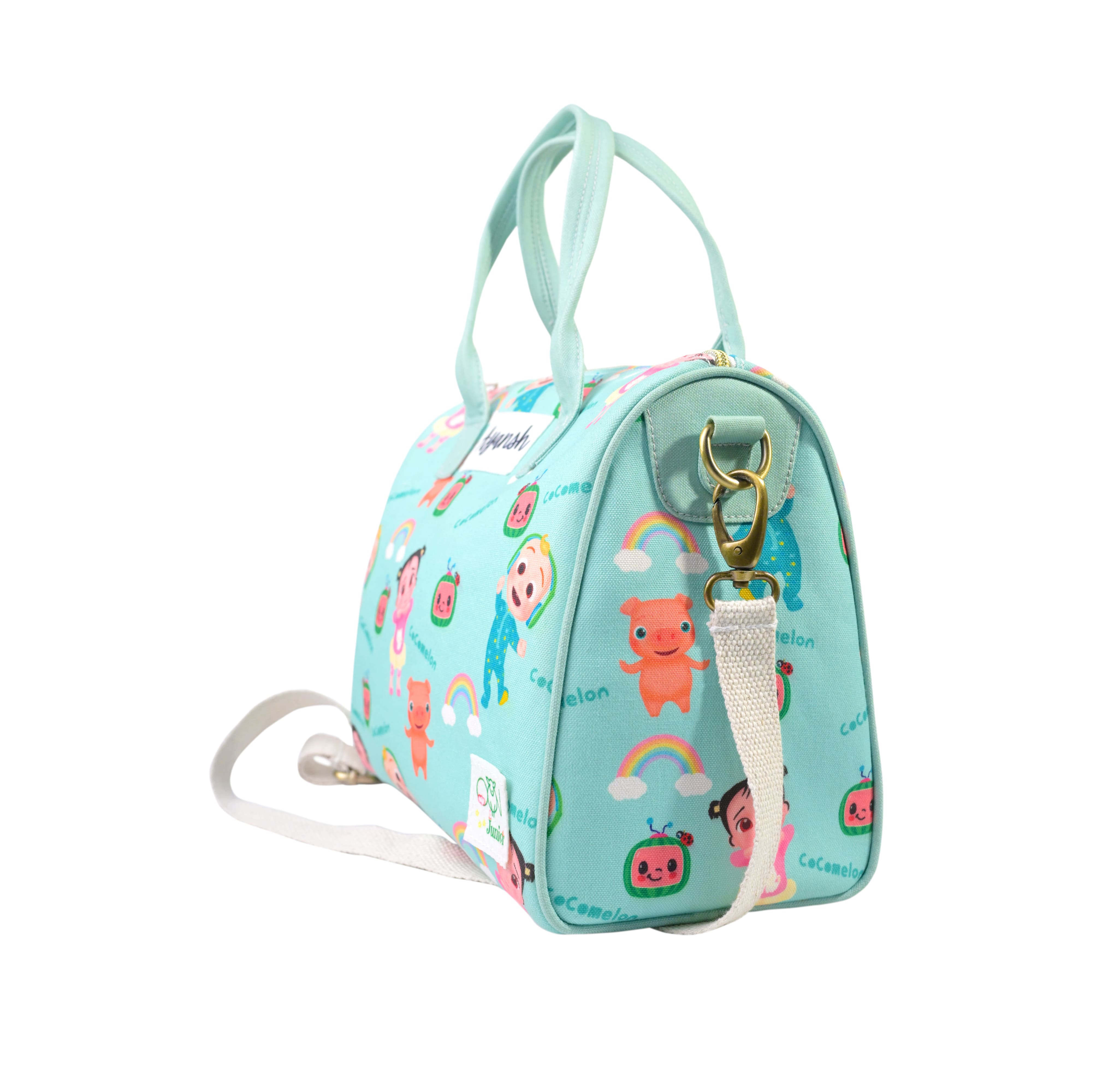 Junior Little Explorers Personalised  Mini Duffle/Diaper  Bag