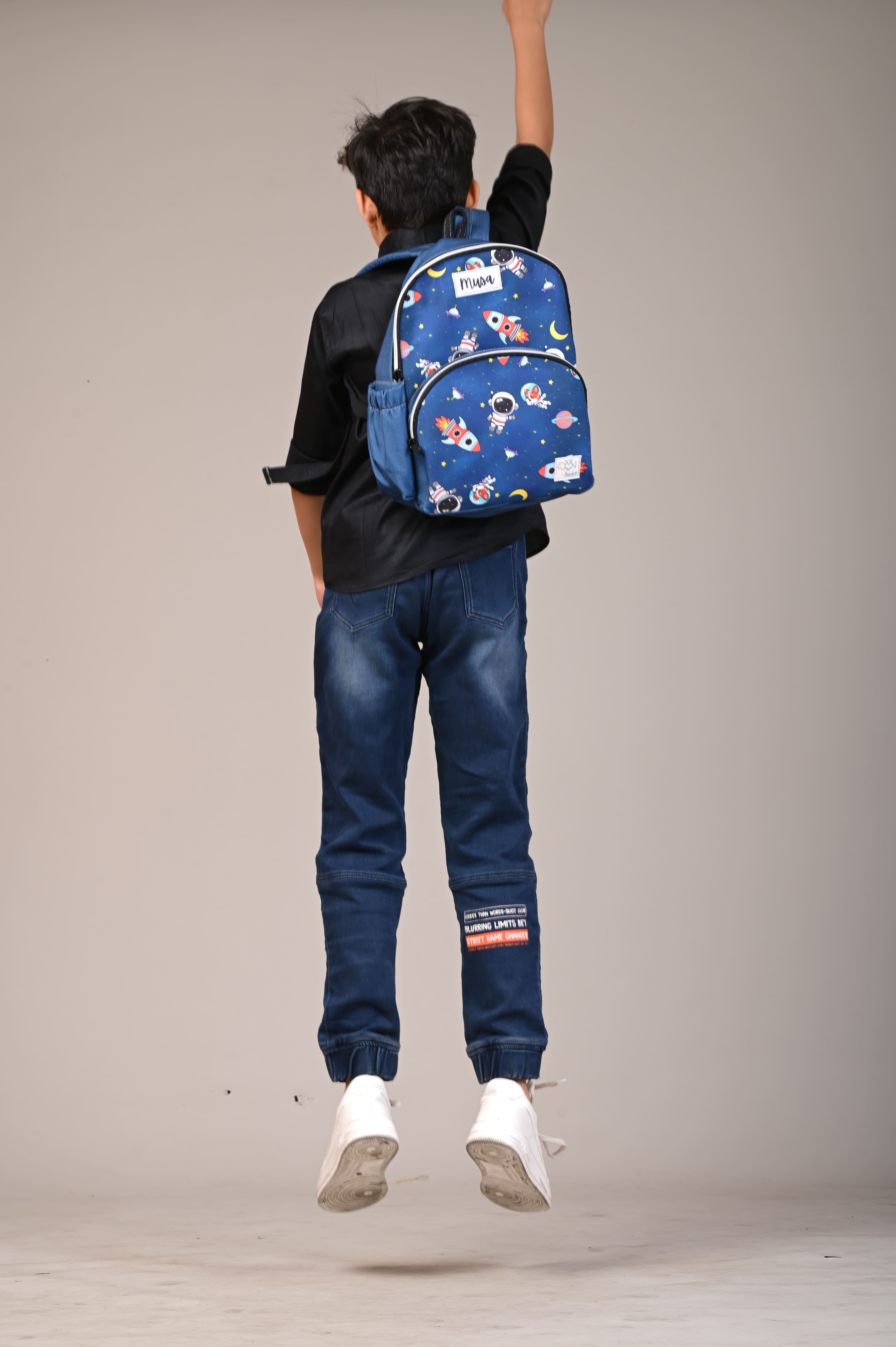 Junior Way to School Personalised Backpack