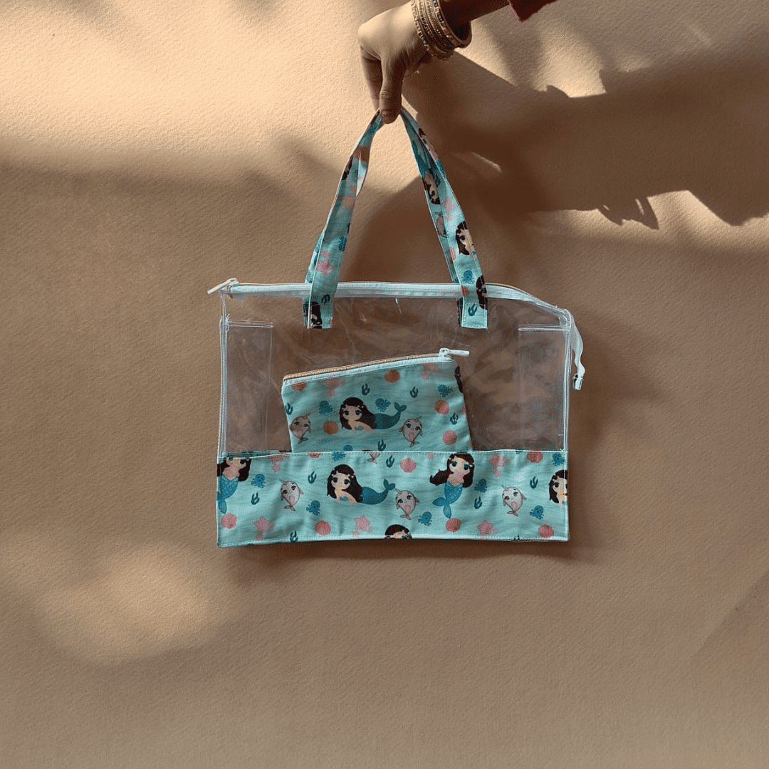 Junior Versatile Swim/Art Time Personalised Carry Tote