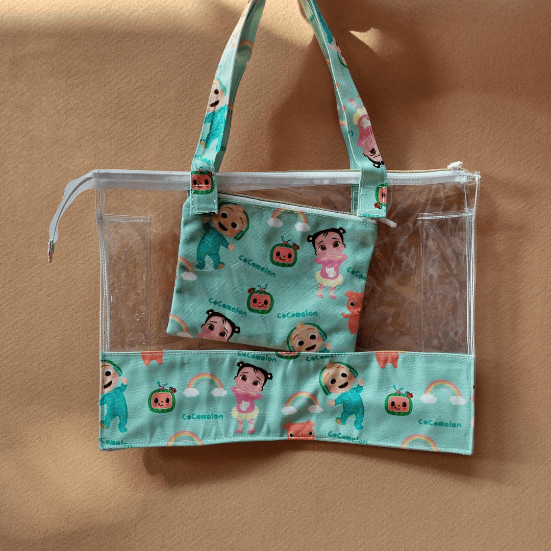 Junior Versatile Swim/Art Time Personalised Carry Tote