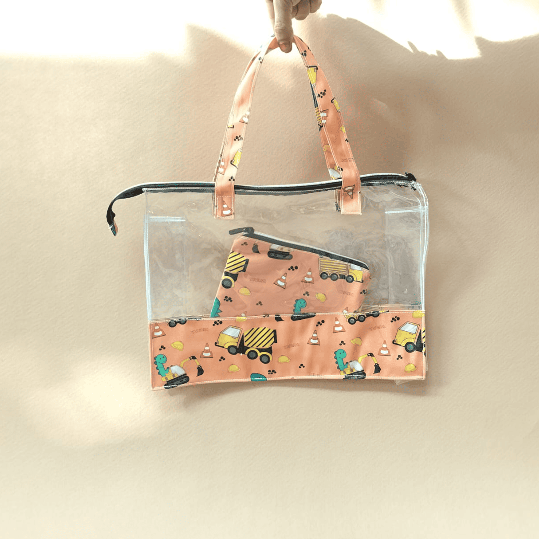 Junior Versatile Swim/Art Time Personalised Carry Tote