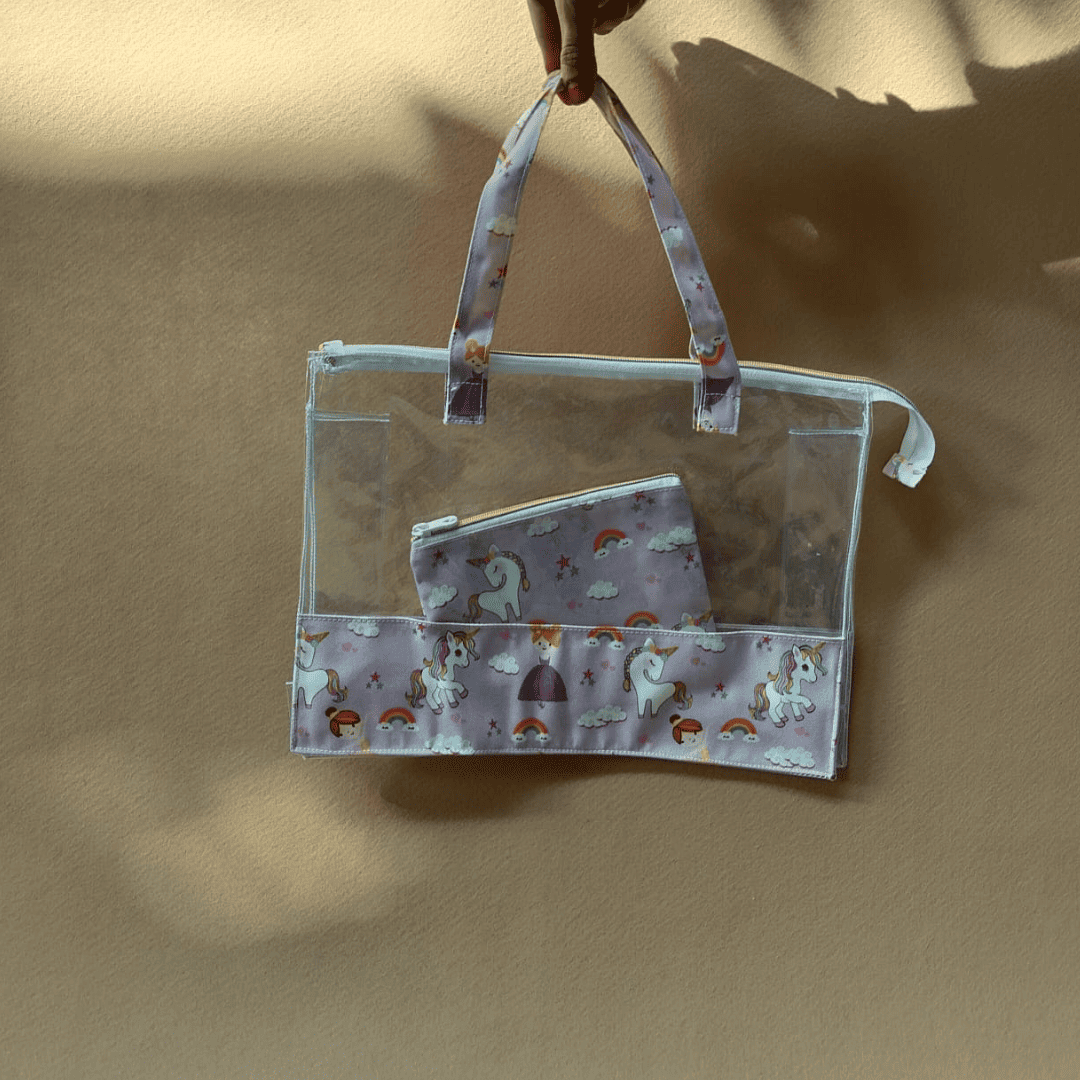 Junior Versatile Swim/Art Time Personalised Carry Tote