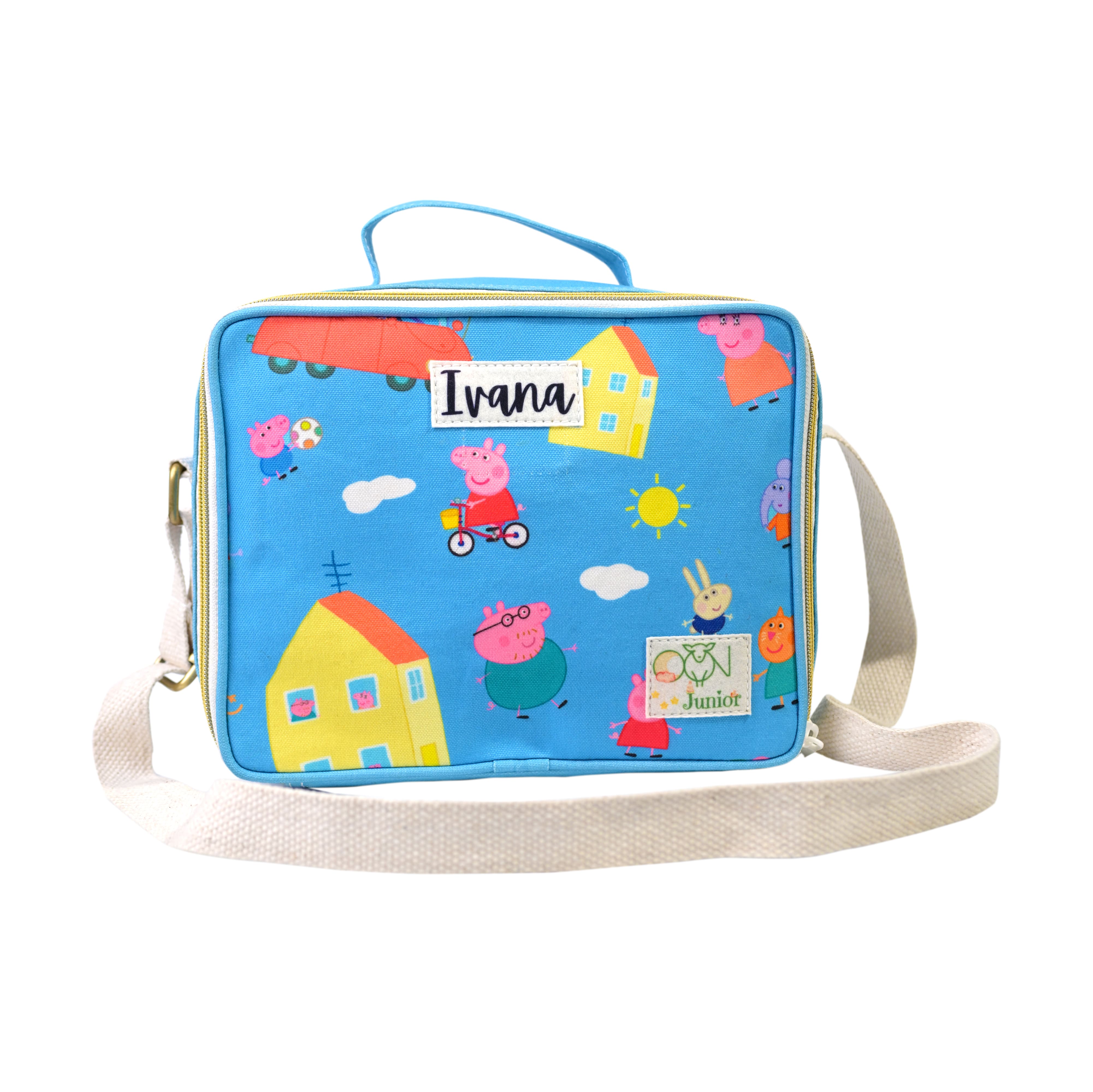 Junior Hot Meal Personalised Tiffin Bag cum Organiser