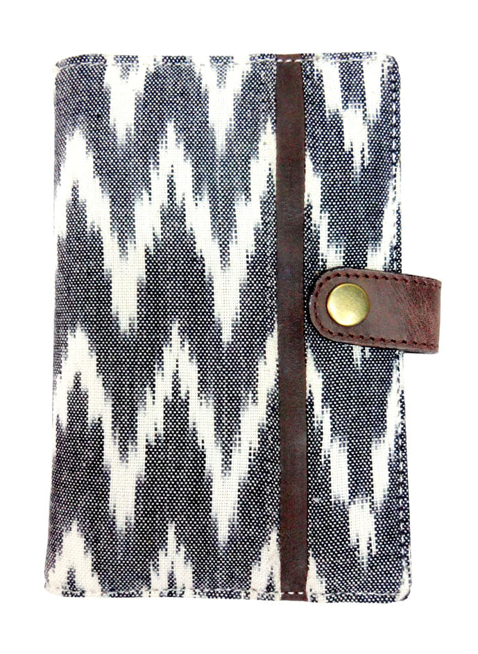 Gray Ikat Handcrafted - Meraki Passport holder