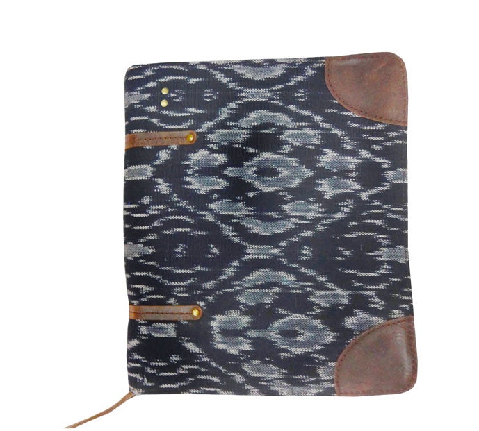 Black Ikat Handcrafted - Studio Organizer