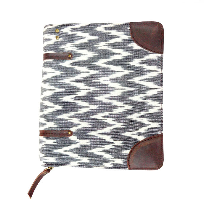 Gray Ikat Handcrafted - Studio Organizer