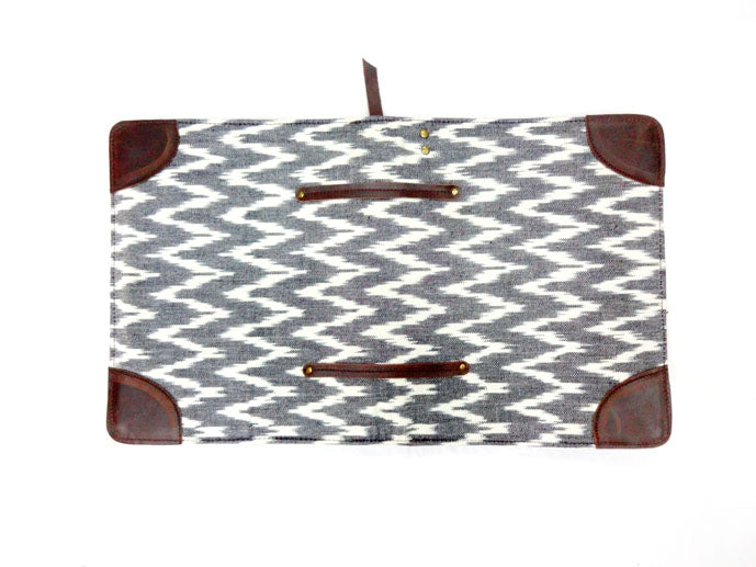 Gray Ikat Handcrafted - Studio Organizer