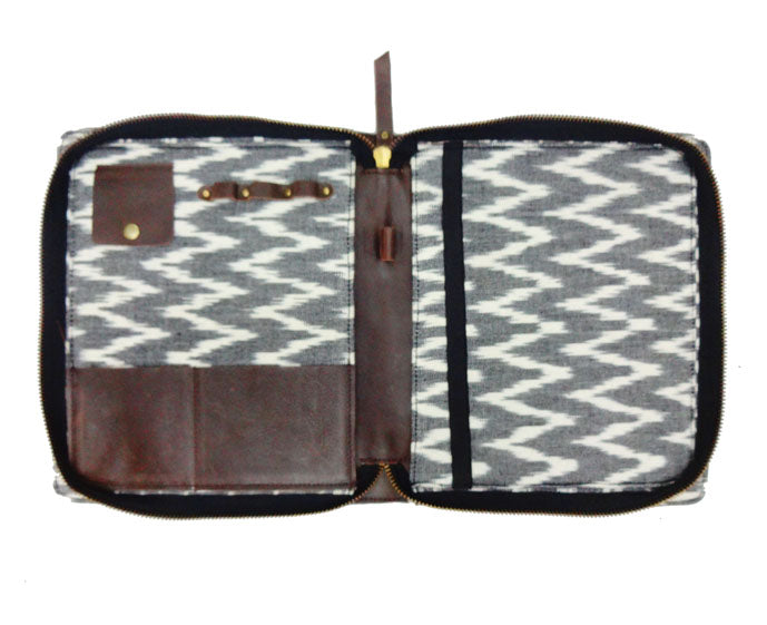 Gray Ikat Handcrafted - Studio Organizer