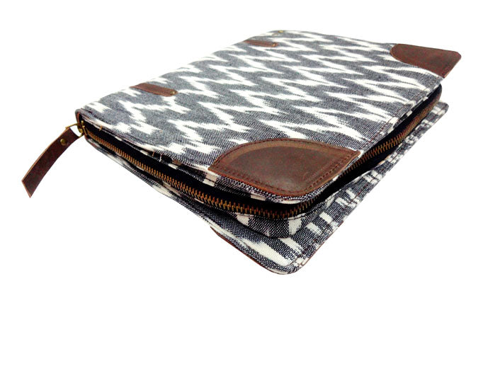 Gray Ikat Handcrafted - Studio Organizer