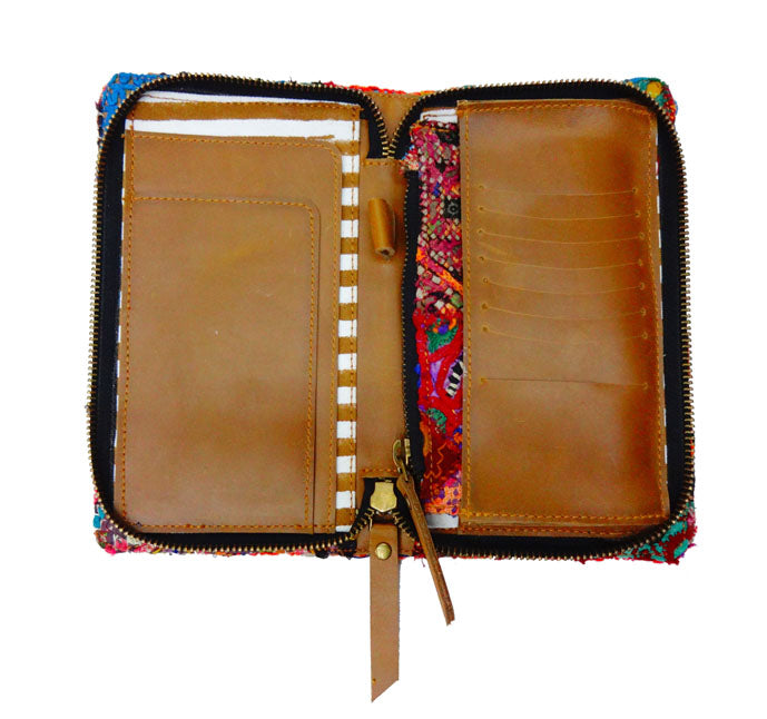 Multi colour Handcrafted - Meraki Passport holder