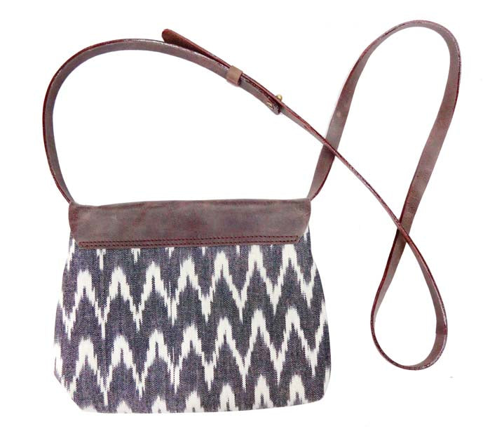 Black and Brown handcrafted -Triangle bags