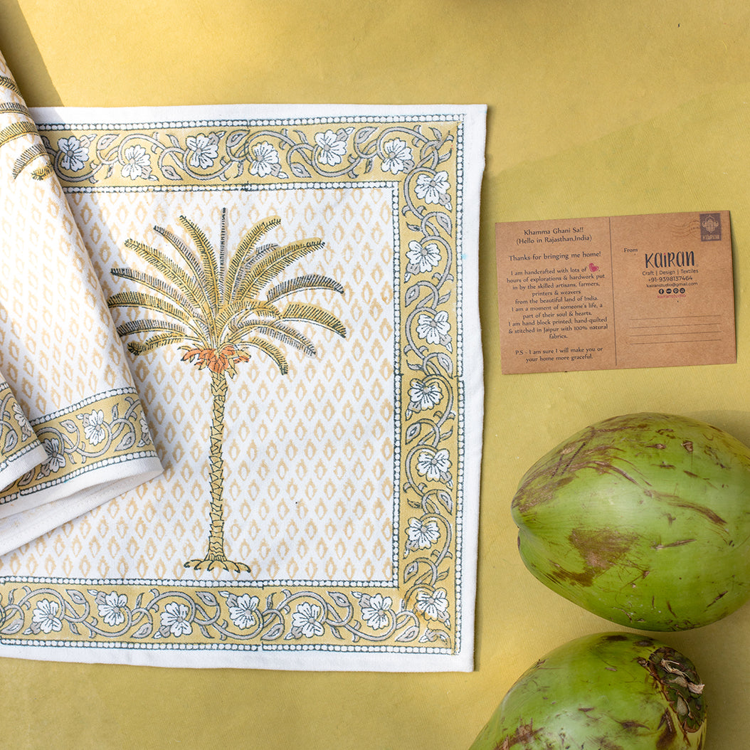 Jumeriah Handcrafted Table Linen Gift Box