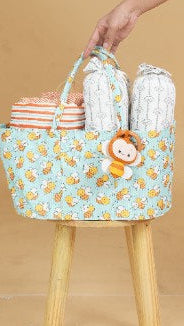 The Chirping Birds Welcome To The World baby Hamper Set of 4 Pcs