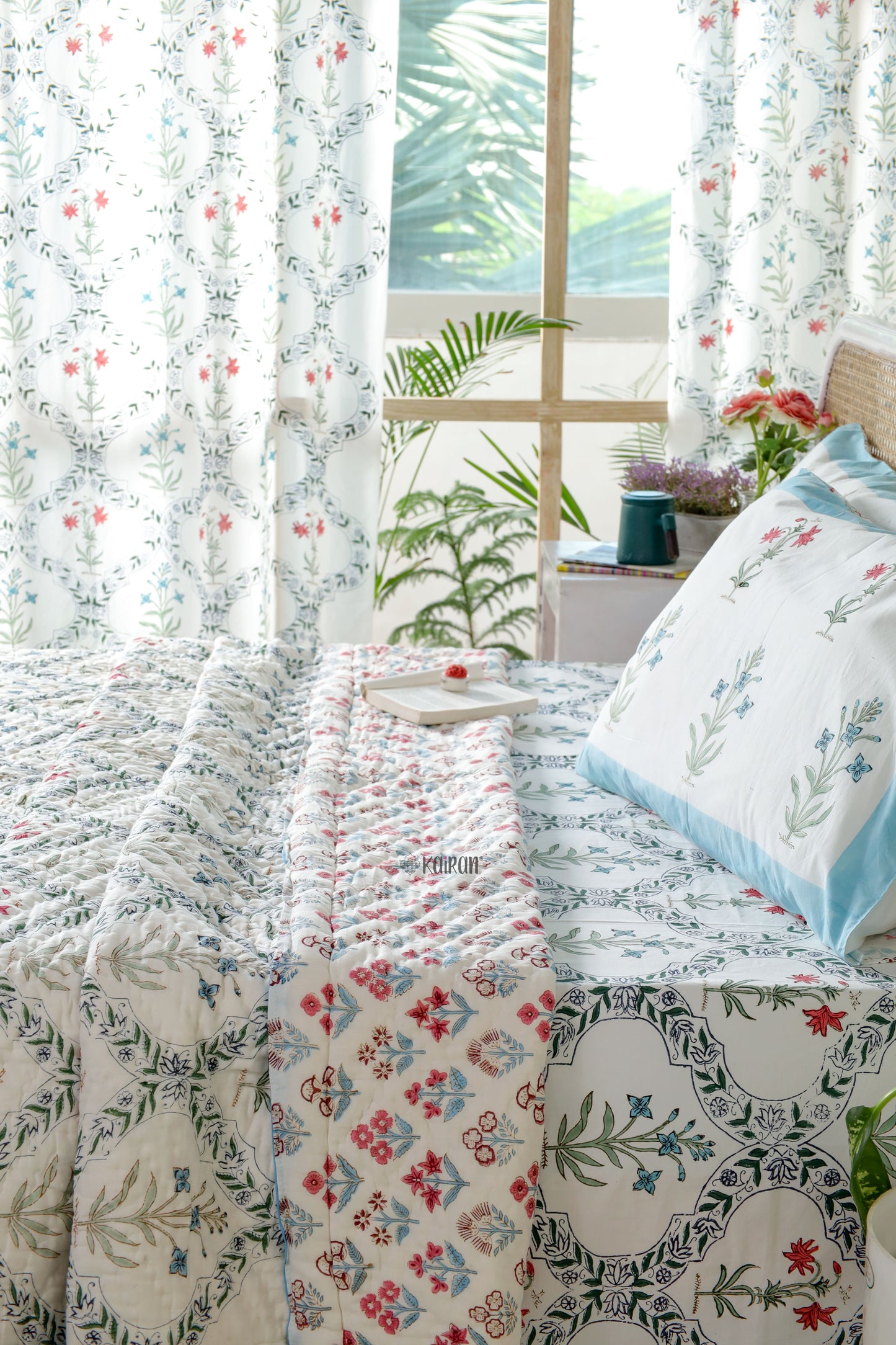 AMRITSAR HAND BLOCK PRINTED QUILT