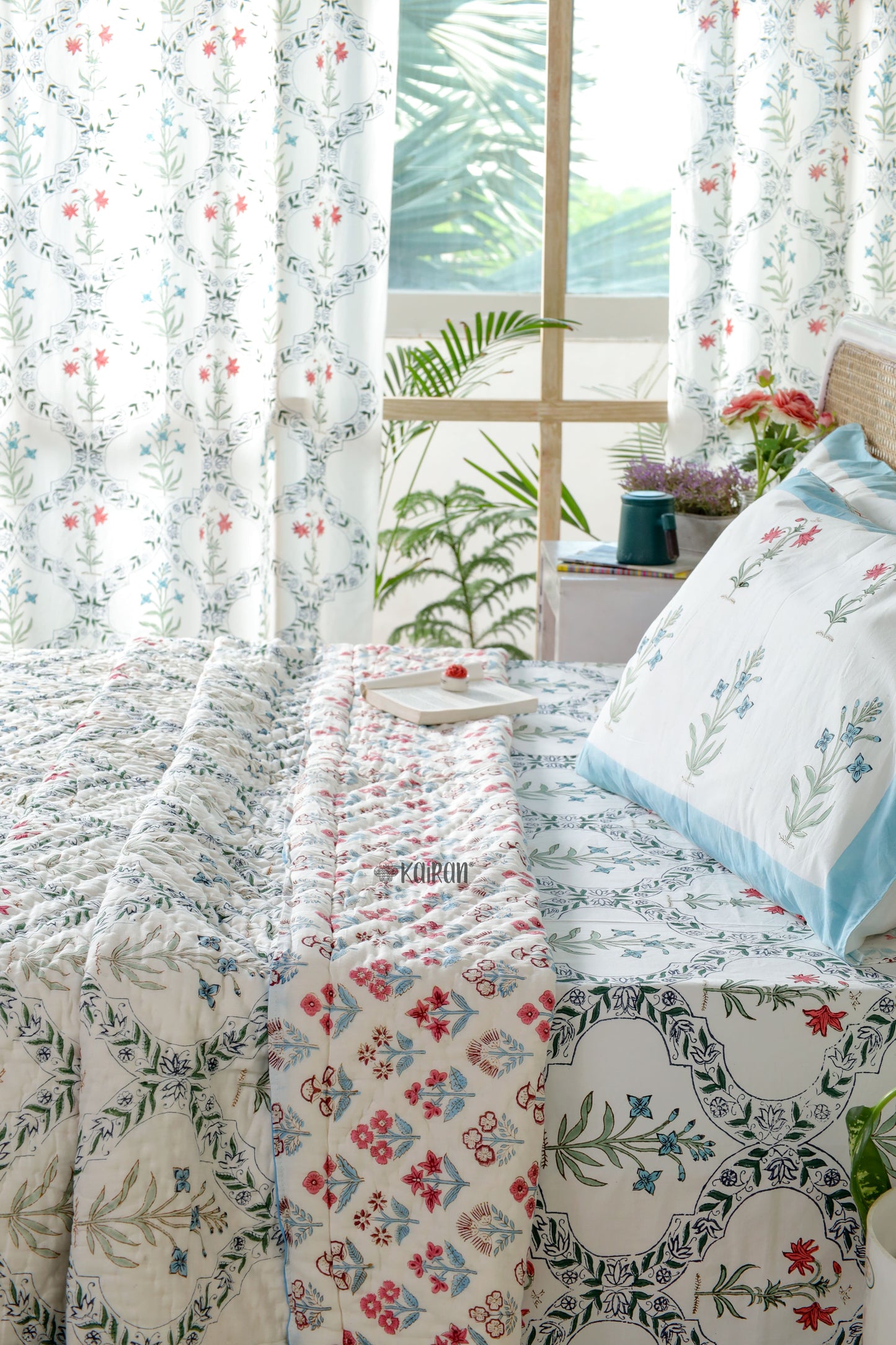 AMRITSAR HAND BLOCK PRINTED BEDDING SET