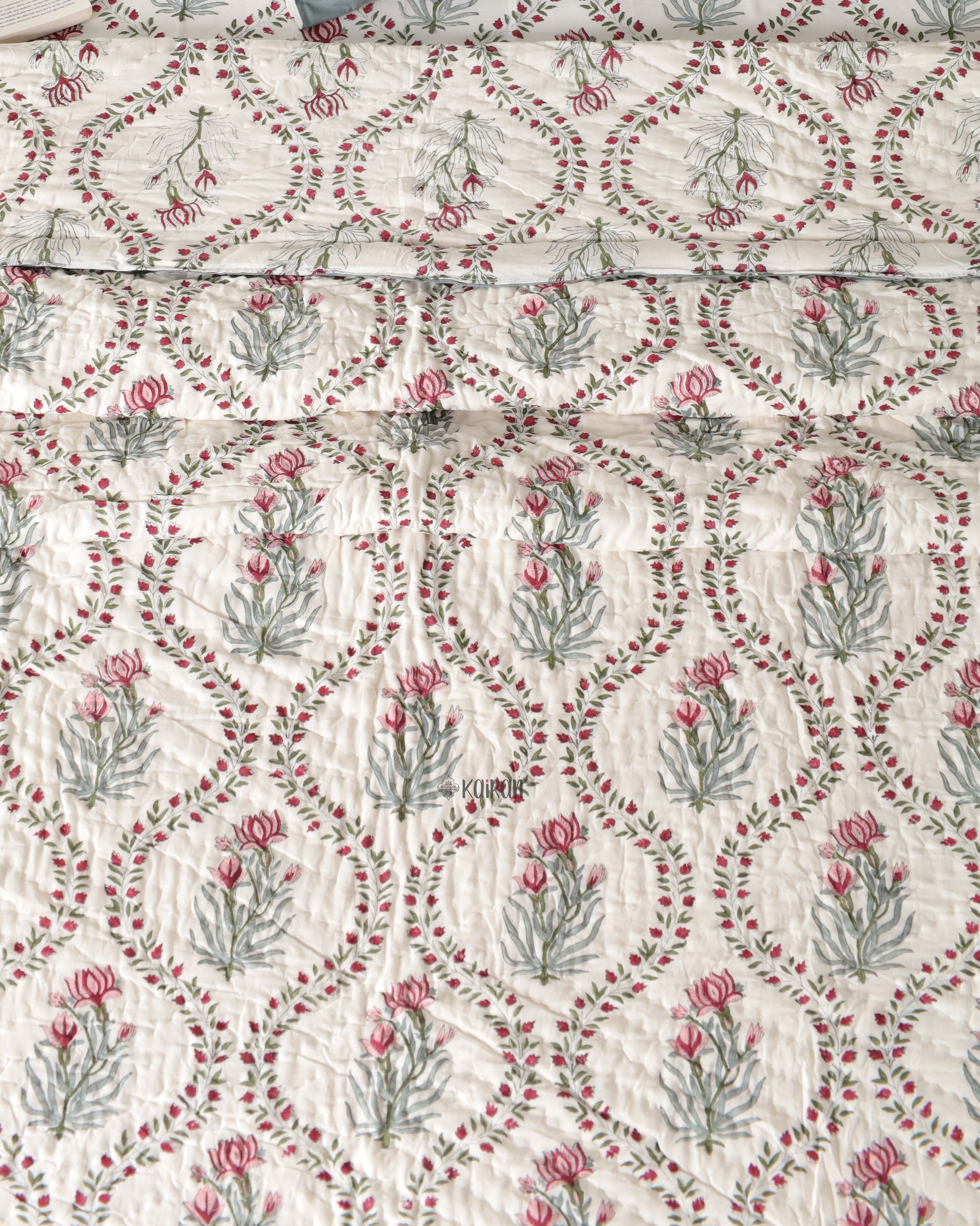 BANARAS HAND BLOCK PRINTED QUILT