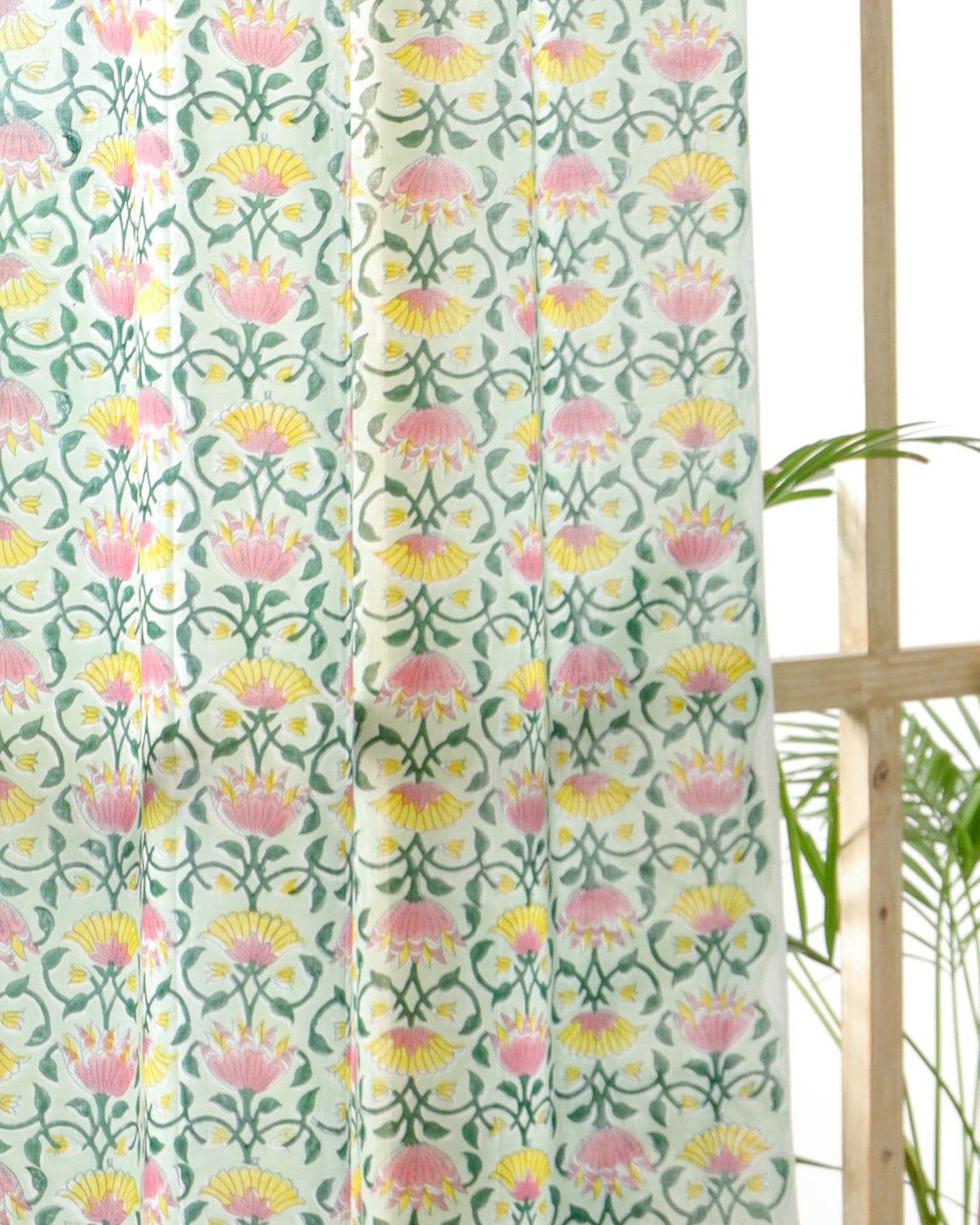 BAREILLY HAND BLOCK PRINTED CURTAINS