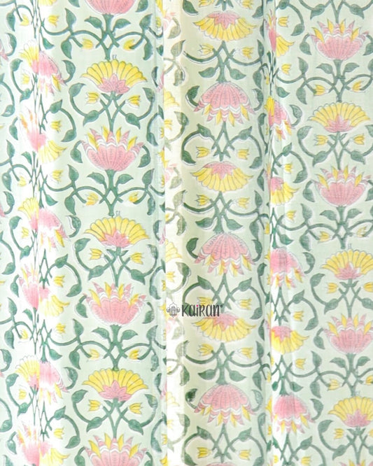 BAREILLY HAND BLOCK PRINTED CURTAINS