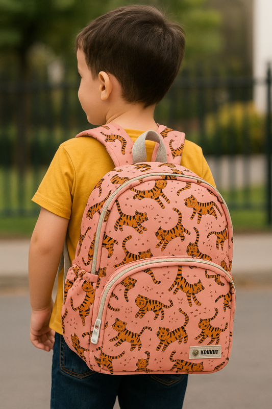 Backpack Little Tigress Print Personalized Bag