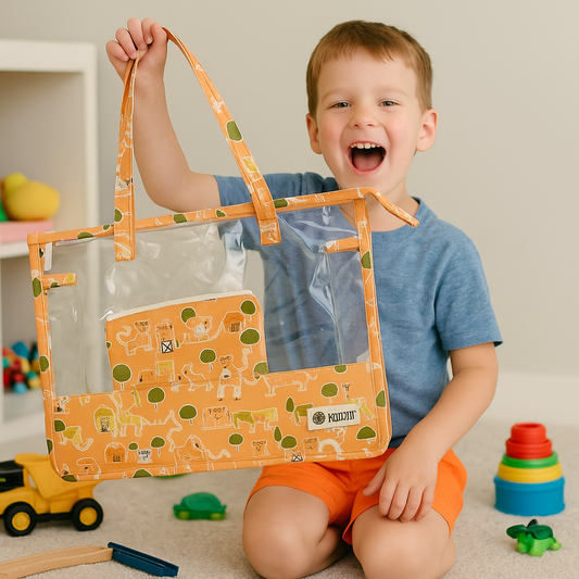 Swim/Art Old MacDonald Print Personalised Bag