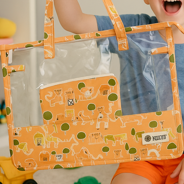 Swim/Art Old MacDonald Print Personalised Bag