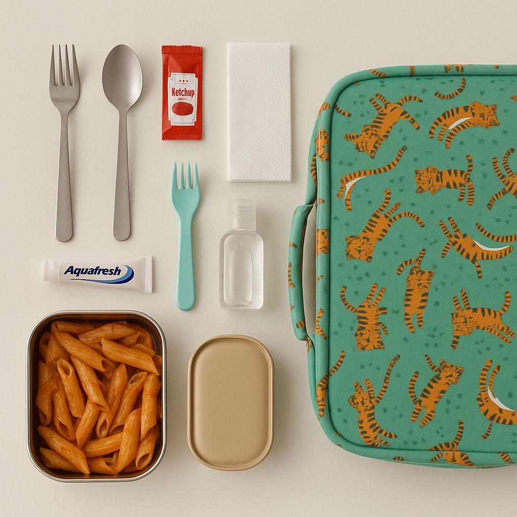 Lunch Bag Little Tiger Print Personalized Bag