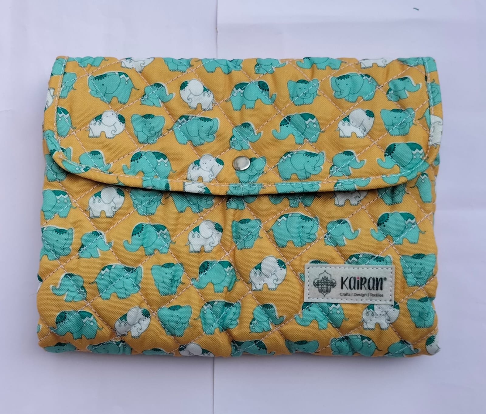 DIAPER CHANGING MAT ELEPHANT PRINT