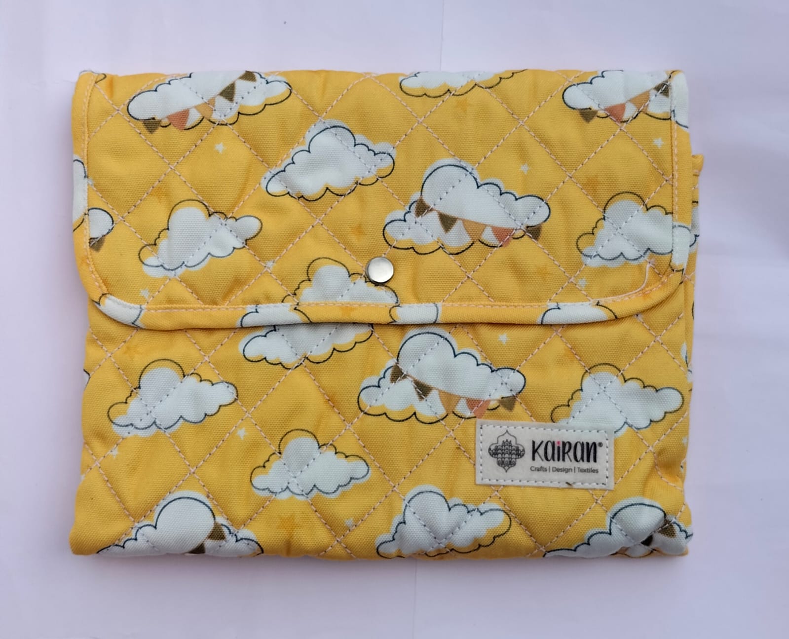 DIAPER CHANGING MAT CLOUDS PRINT